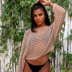 Tulum crochet crop